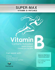 Activated Vitamin B-Complex Patches