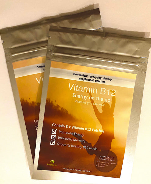 Methylcobalamin Vitamin B12 Patches (2 packs)