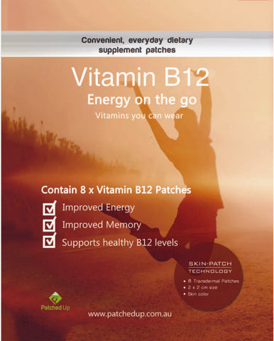 Methylcobalamin Vitamin B12 Patches (2 packs)